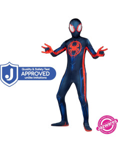 Traje Zentai Oficial Marvel Miles Morales Juvenil Deluxe 2