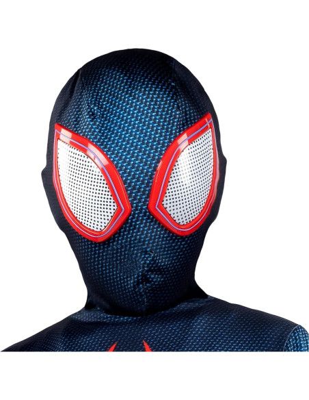 Traje Zentai Oficial Marvel Miles Morales Juvenil Deluxe