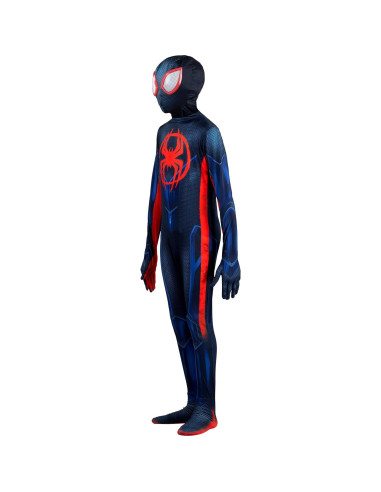 Traje Zentai Oficial Marvel Miles Morales Juvenil Deluxe