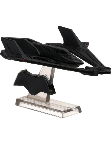 Vehículo Diecast Batwing Hot Wheels 1:64 Negro Vehículo Diecast Batwing Hot Wheels 1:64 Negro