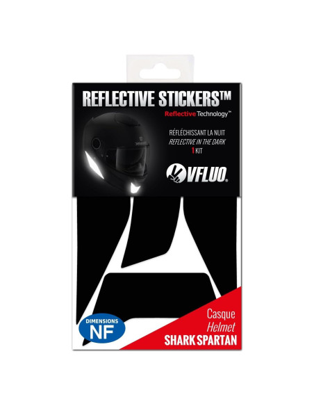 Kit Calcomanías Reflectantes VFLUO para Casco SCORPION EXO510AIR