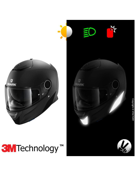 Kit Calcomanías Reflectantes VFLUO para Casco SCORPION EXO510AIR