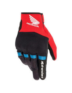 Guantes Honda Copper Alpinestars Mediano Negro/Rojo Urbano