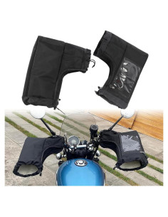 Guantes de Manillar SUNPIE Impermeables para ATV y Motos de Nieve