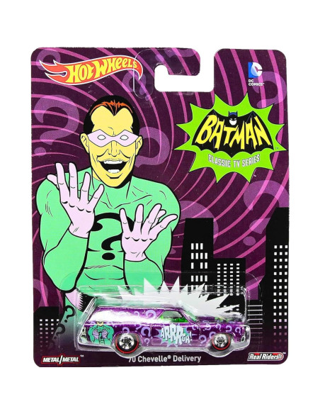 Hot Wheels Batman 6-Pack Vehículos DC Clásicos Hot Wheels Batman 6-Pack Vehículos DC Clásicos