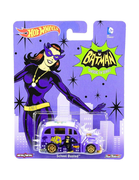 Hot Wheels Batman 6-Pack Vehículos DC Clásicos Hot Wheels Batman 6-Pack Vehículos DC Clásicos