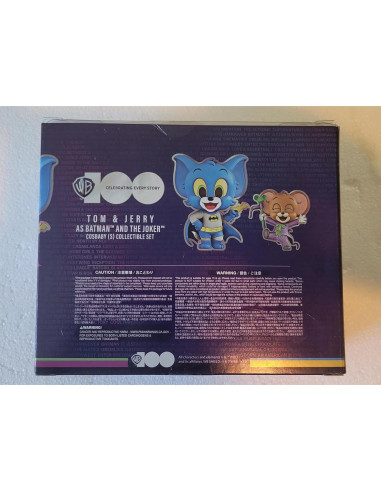 Set Coleccionable Hot Toys Tom y Jerry Batman y Joker