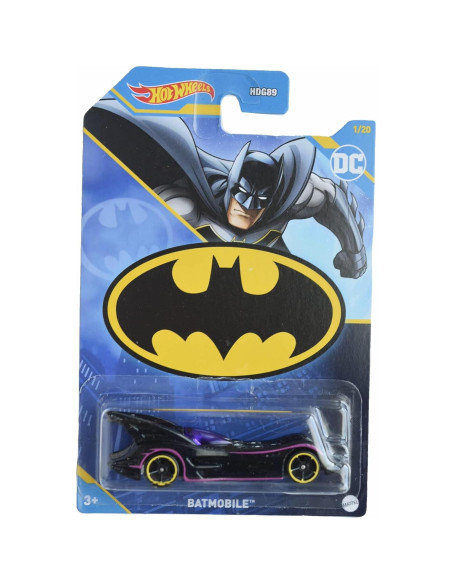 Hot Wheels Batmóvil Mattel 1:64 Metal 16.5x10.7 cm
