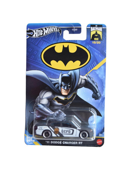 Hot Wheels Dodge Charger RT 2011 Batman 1:64 Metal Hot Wheels Dodge Charger RT 2011 Batman 1:64 Metal