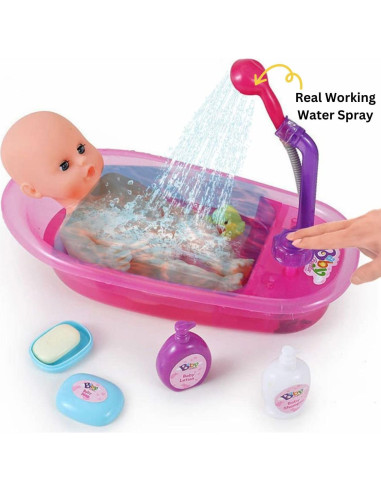 Juguete de Baño para Bebés Liberty Imports Muñeca 33 cm