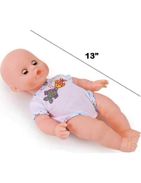 Juguete de Baño para Bebés Liberty Imports Muñeca 33 cm Juguete de Baño para Bebés Liberty Imports Muñeca 33 cm