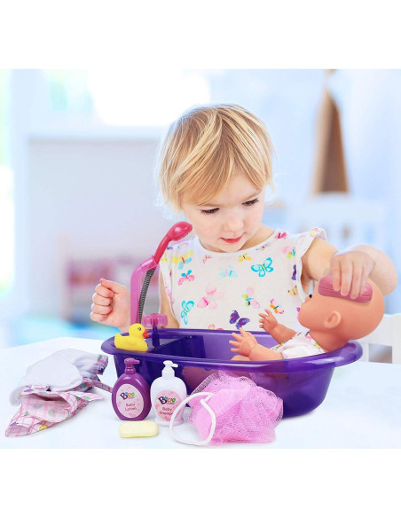 Juguete de Baño para Bebés Liberty Imports Muñeca 33 cm Juguete de Baño para Bebés Liberty Imports Muñeca 33 cm