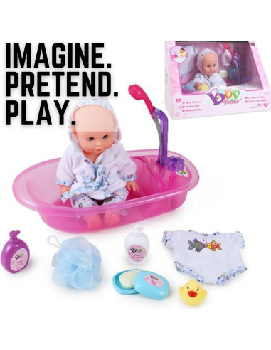 Juguete de Baño para Bebés Liberty Imports Muñeca 33 cm