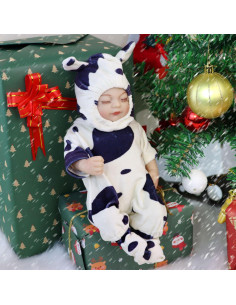 Muñeca de Bebé Realista JRLCGYP 25.4 cm con Accesorios 2