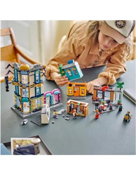 LEGO Creator Calle Principal 31141 3 en 1 con 6 Minifiguras