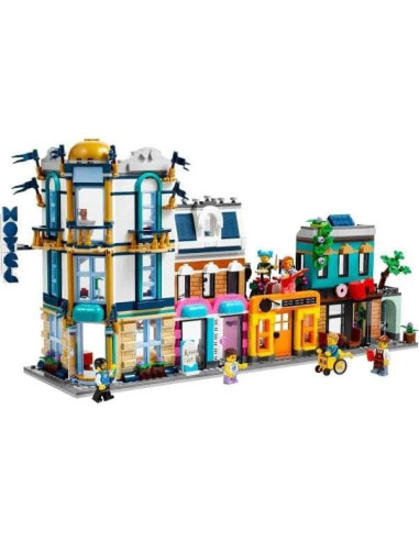 LEGO Creator Calle Principal 31141 3 en 1 con 6 Minifiguras