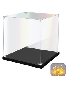 Caja de Exhibición Acrílica KOLIPI 20x20x20 cm para Coleccionables