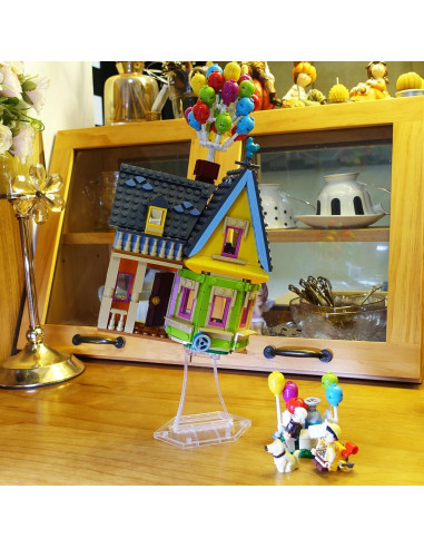 Soporte de exhibición LEGO BrickVisions 4x4 transparente