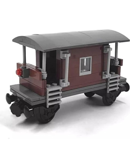 Carroza Retro General Jim 90 Piezas Bloques Construcción