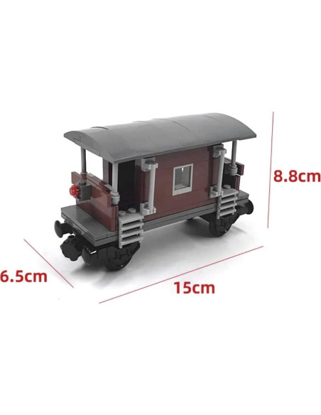 Carroza Retro General Jim 90 Piezas Bloques Construcción
