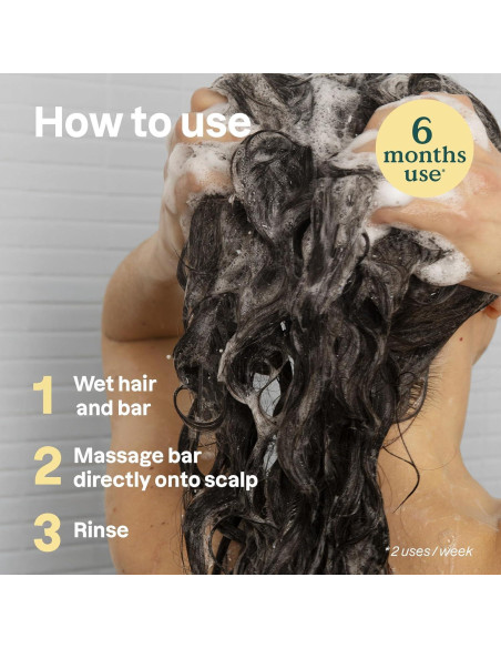 Champú Sólido Aclarador ATTITUDE 113.4g Vegano Earl Grey