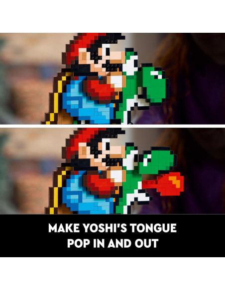 LEGO Super Mario World: Mario & Yoshi 1215 Piezas