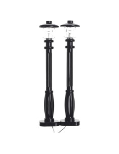 Juego de postes de luz LED General Jim para bloques de Lego