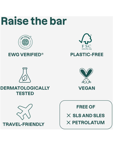 Champú Sólido Aclarador ATTITUDE 113.4g Vegano Earl Grey