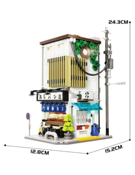 Casa de Panecillos al Vapor Japonesa General Jim - 1108 Piezas