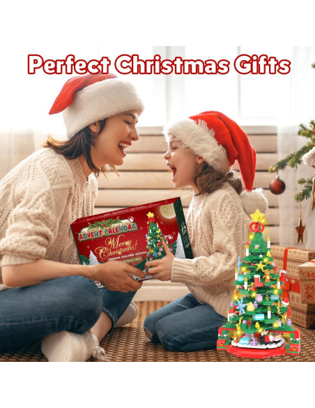 Calendario de Adviento 2025 Lego Árbol de Navidad LED 24 Días