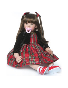 Muñeca Reborn iCradle 60 cm Niña Silicona Realista
