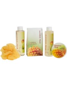 Conjunto de Spa Freida y Joe Mango Pera - Baño y Cuerpo 5 Piezas 2
