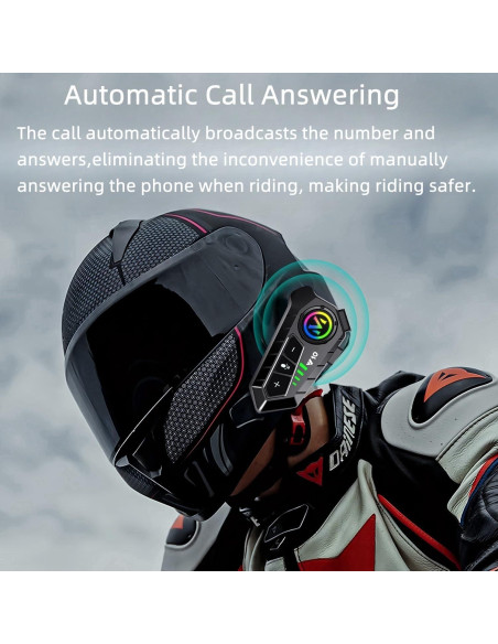 Auricular Bluetooth ELIKIDSTO Y10 para Casco Motocicleta