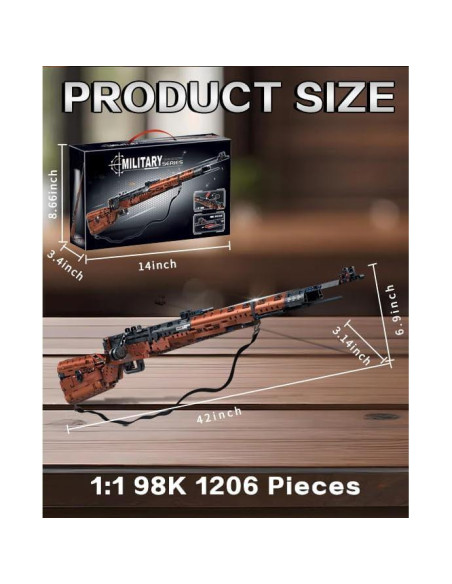 Set de Bloques de Construcción Nueris 98K - 1206 Piezas Set de Bloques de Construcción Nueris 98K - 1206 Piezas