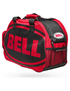 Bolsa de Casco Bell 8043613 Roja con Cremallera 2 Compartimentos