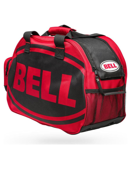 Bolsa de Casco Bell 8043613 Roja con Cremallera 2 Compartimentos