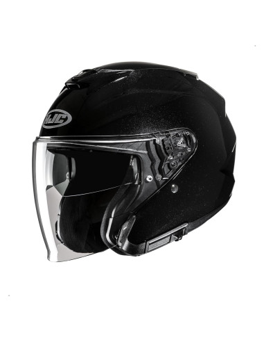 Casco Abierto HJC i31 Negro Grande Aprobado DOT