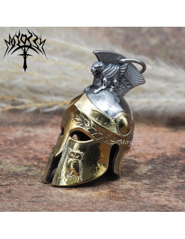 Campana de Motocicleta MOYOZZ Oro 3.81 cm Suerte