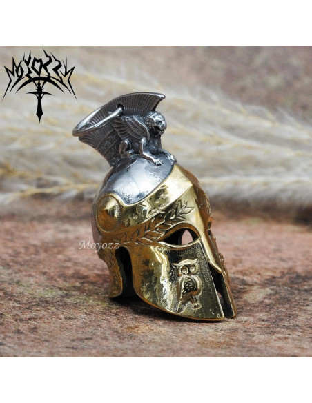 Campana de Motocicleta MOYOZZ Oro 3.81 cm Suerte