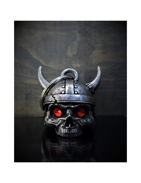 Bravo Bells Casco Vikingo Calavera Campana 3.81 cm