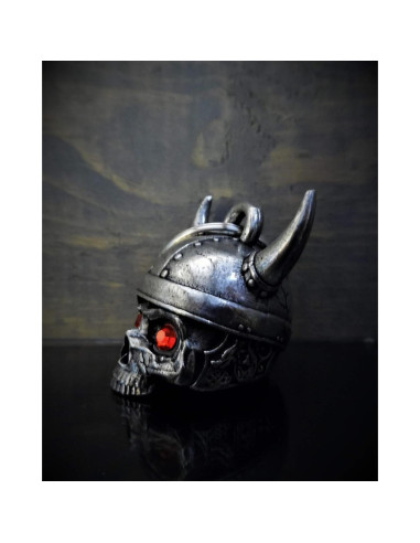 Bravo Bells Casco Vikingo Calavera Campana 3.81 cm