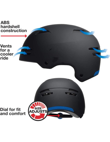 Casco Bell Vert 2.0 para Bicicleta y Patineta Adulto