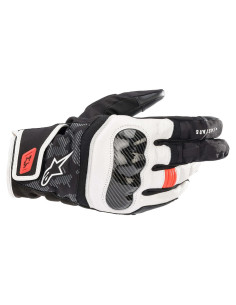 Guantes Alpinestars SMX Z Drystar Grande Negro/Blanco/Rojo