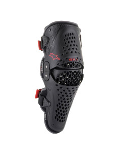 Protector de Rodilla Alpinestars SX-1 V2 Negro/Rojo Grande