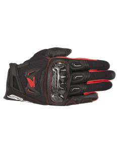 Guantes de Motocicleta Alpinestars SMX-2 Air Carbon V2 M Negro/Rojo