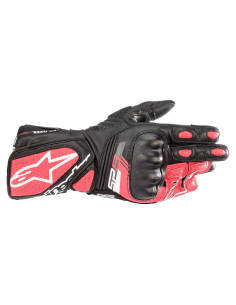 Guantes de Motocicleta Alpinestars Stella SP-8 V3 Mujer - Negro/Rosa