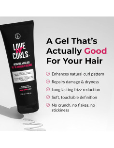 Gel para Cabello Love Ur Curls 236mL - Rizos Definidos y Hidratados 2