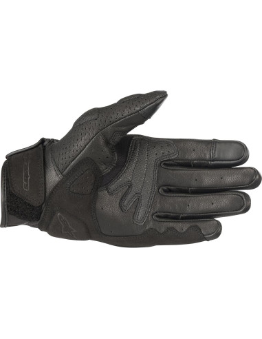 Guantes Alpinestars Mustang V2 X-Grande Negro Cuero
