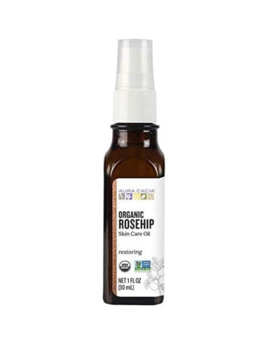 Aceite de Rosa Mosqueta Aura Cacia 29.57 ml Orgánico