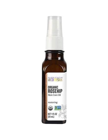 Aceite de Rosa Mosqueta Aura Cacia 29.57 ml Orgánico